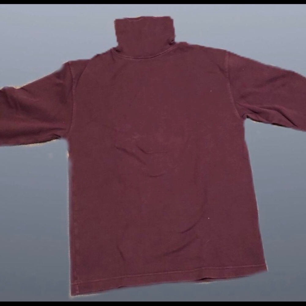 Purple vintage turtle neck